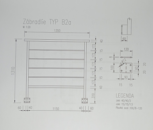 Produkty / TYP B2 - Vypln vodorovná - foto