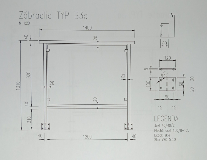 Produkty / TYP 3 - Sklo VSG 5.5.2 číre - foto