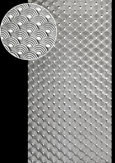 Produkty / Posuvná brána samonosná s výplňou dizajnových alebo 3D plechov - foto