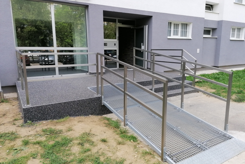 Schody a zábradlie